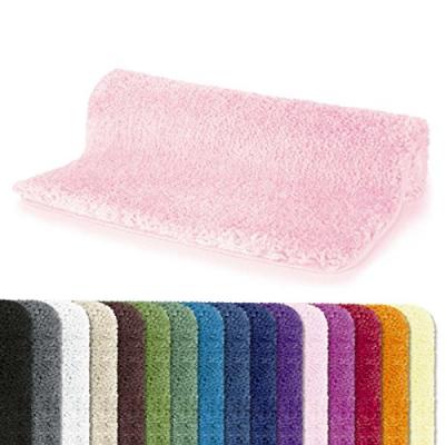 SPIRELLA Tapis de bain Microfibre highland 55x65cm Rose Clair - Rose - 