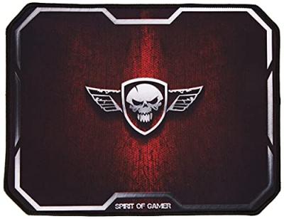 SPIRIT OF GAMER  Tapis de souris Gamer Winged Skull - Rouge