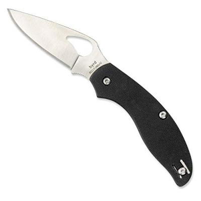  Spyderco Byrd Tern Couteau fermant Mixte Adulte, Noir
