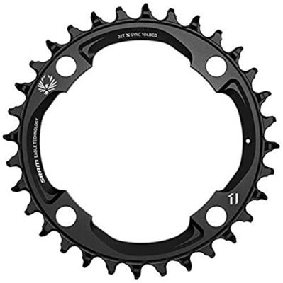 SRAM  X-Sync Eagle Plateau 12 Vitesses, Black