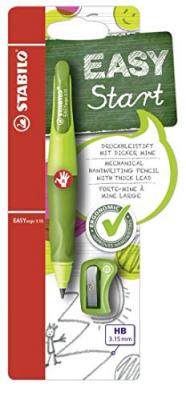STABILO  EASYergo 3.15 - Porte-mine ergonomique vert + taille-crayon - Droitier