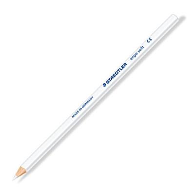 STAEDTLER  crayon de couleur ergosoft, triangulaire, blanc 157-0
