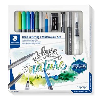 STAEDTLER  Kit aquarelle & de calligraphie Watercolor