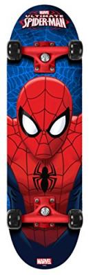 STAMP Disney skateboard Spider-Man noir / rouge / bleu 71 cm