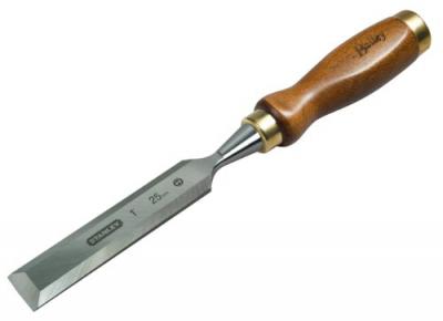 STANLEY Ciseau &agrave; bois manche bois  - 2-16-391 - 22 mm