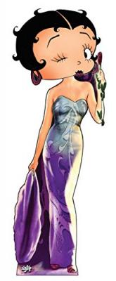 GENERIQUE Star Cutouts - Figurine en carton Betty Boop- Glinda 161 cm - Violet