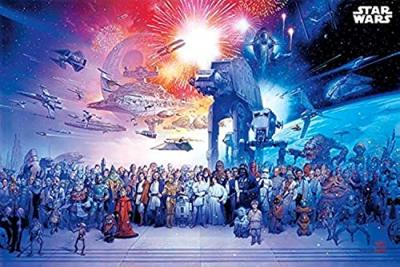 STAR WARS Pyramid International  pack posters Universe 61 x 91 cm (5)-