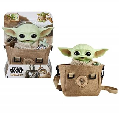 MATTEL Star Wars The Child Baby With Shoulder Bag The Mandalorian Teddy Dor&eacute;
