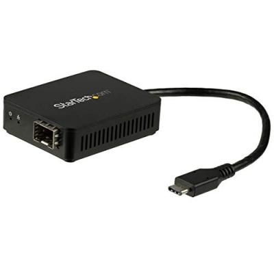 STARTECH.COM  Adaptateur r&eacute;seau USB-C vers fibre optique Gigabit Ethernet avec SFP ouvert