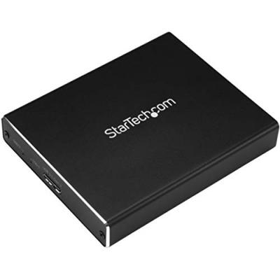 STARTECH  Enclosure Dual M.2 Usb 3.1 Raid Noir