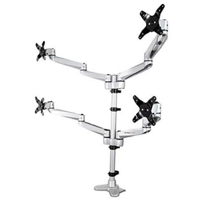 STARTECH Quad monitor mount - for up to 27in vesa monitors - desk mount