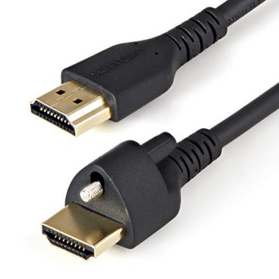 Startech Hdmi Cable With Fixing Screw 1 M Noir