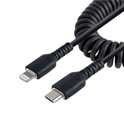 Switch > StarTech Startech Switch StarTech USB C to Lightning Cable 1m/3ft Coiled