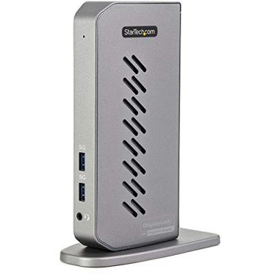 STARTECH Hub USB -  - DK30A2DHUUE - 6 Ports USB A - 1 Port RJ-45 - Noir