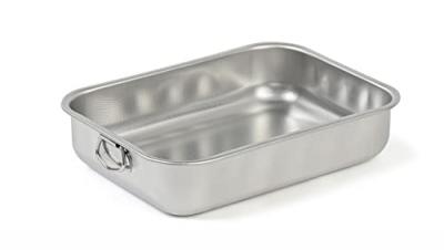 STEEL PAN Plat four haut 35x26 inox anti-adh  11162