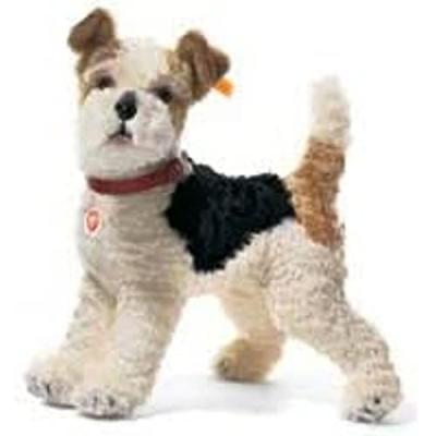 STEIFF  - 031717 - Peluche - Foxy - Fox Terrier - Debout