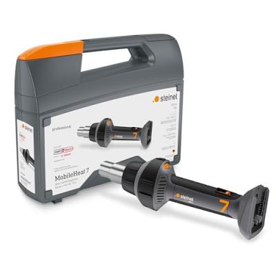 STEINEL Soufflerie d'air chaud sans fil  MobileHeat 7 en mallette, sans batterie ni chargeur