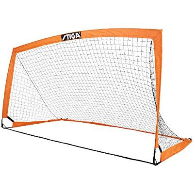 STIGA  but de football Match pliable 270 x 150 x 150 cm orange / noir
