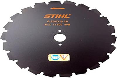 STIHL Scie circulaire, dents douces &Oslash; 200 mm / Al&eacute;sage 20,0 mm