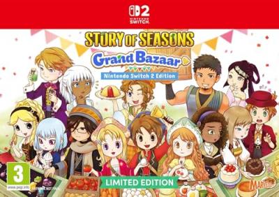 JUST FOR GAMES Story Of Seasons Grand Bazaar Limited Edition SWITCH 2 