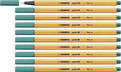 STABILO  point 88 stylo fin Turquoise 1 pi&egrave;ce(s)