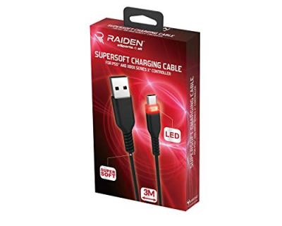 SUBSONIC Raiden - Cable De Recharge Et Transfert Usb C Pour Ps5, Xbox Serie X, Switch