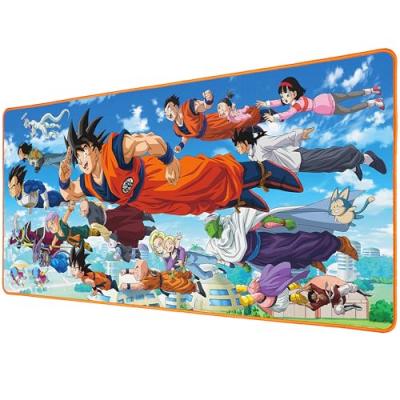 BRAND Dragon Ball Super - Tapis de souris antid&eacute;rapant XXL 90 mm x 40 mm - Licence officielle 