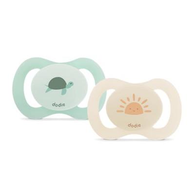 DODIE  Sucettes Anatomiques 0-2 mois Sp&eacute;cial Naissance tortue et soleil