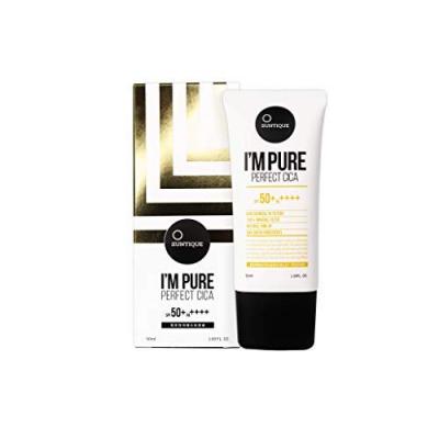 SUNTIQUE  I'M Pure Perfect Cica Cr&egrave;me Solaire Spf 50+ 50 ml