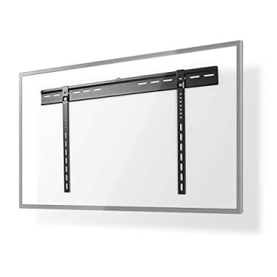 NEDIS TVWM3050BK - Support - pour TV - acier - noir - Taille d'&eacute;cran : 37""-70"" - montable sur mur