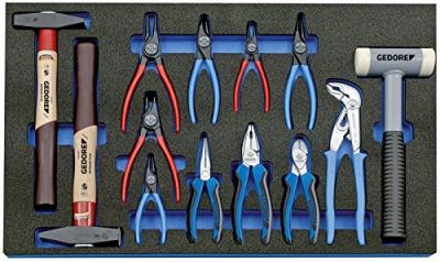 GEDORE Assortiment D'outils Dans Le Module Check-tool 13 Pcs