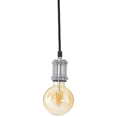 ATMOSPHERA  Suspension argent en m&eacute;tal