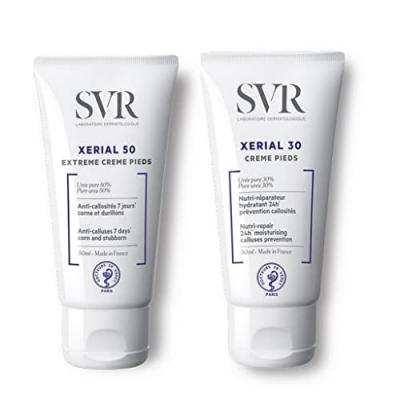 SVR  Xerial 50 Cr&egrave;me Pieds Extr&ecirc;me 50 ml + Xerial 30 Cr&egrave;me Pieds 30 ml