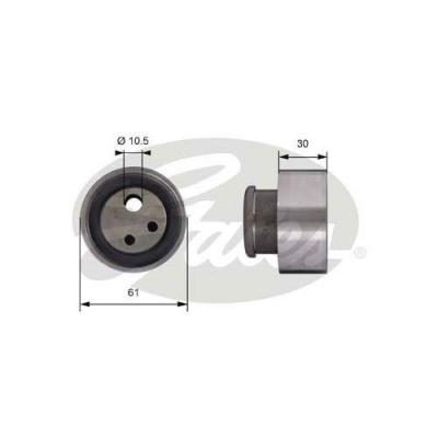 GATES Poulie-tendeur courroie de distribution PowerGrip&reg; T41118 