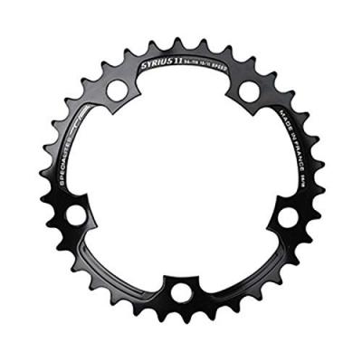 SPECIALITES TA TA Specialites Zelito Triple 74, 4 Bras, 8/9/10 Vitesses, Noir, 24T