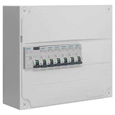 SIEMENS  - tableau &eacute;lectrique pr&eacute;-&eacute;quip&eacute; 1 rang&eacute;e