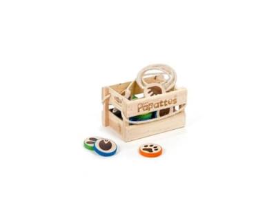 TACTIC Jeu de palets en bois Les Papattes