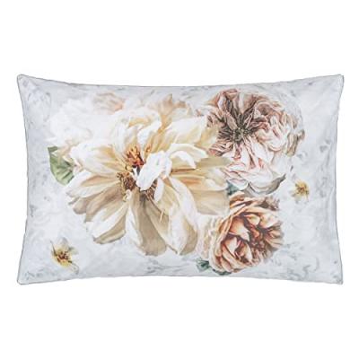 DESIGNERS GUILD Taie d'oreiller imprim&eacute;e en percale de coton, Pahari Tuberose