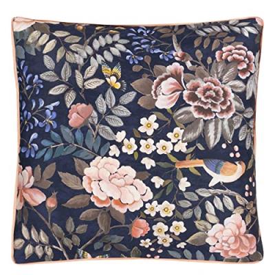DESIGNERS GUILD Taie d'oreiller en satin de coton Porcelain de Chine 65x65 cm