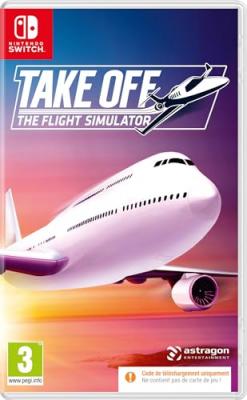 MDF MICROIDS DISTRIBUTION Take Off The Flight Simulator Code in a box Nintendo Switch 
