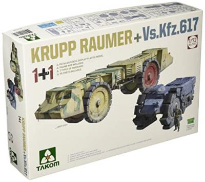  Maquette Takom Krupp R&auml;umer +Vs.Kfz.617-1/72 - Maquette militaire
