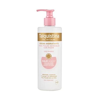 TALQUISTINA  cr&egrave;me hydratante pour peaux sensibles avec d&eacute;mangeaisons