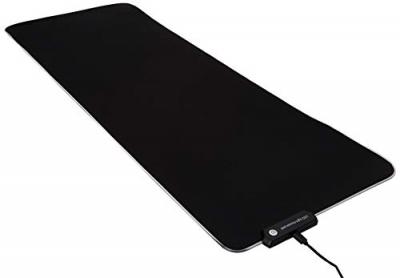  Tapis de Souris LED pour PC ASUS ROG Clavier Bureau 7 couleurs Deperlant 30x78cm (NOIR)