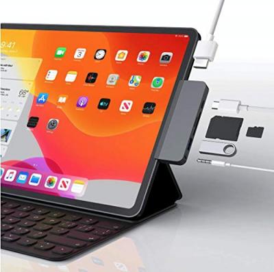HYPER  6-in-1 iPad Pro USB-C Hub silver