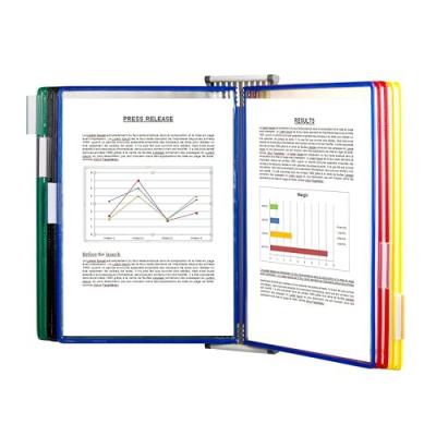 TARIFOLD Ensemble mural 10 poches a pivots