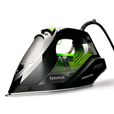 TAURUS Fer &agrave; repasser  Geyser Eco 3000 W Noir et Vert 