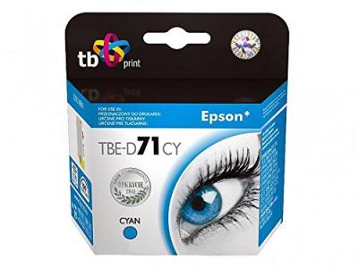 EPSON Ink tbe-d71cy ( t071240) cyan 100% new TBE-D71CY
