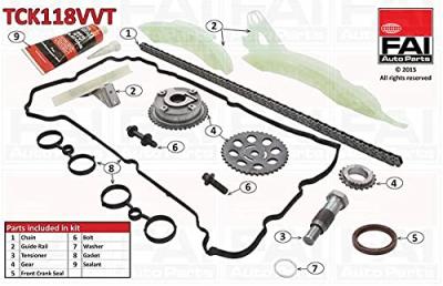 FAI AUTOPARTS  Jeu de distribution &agrave; cha&icirc;nes TCK118VVT