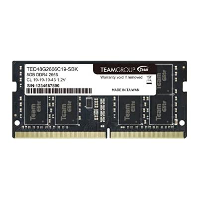 TEAM GROUP Team Elite - DDR4 - 8 GB - SO DIMM 260-PIN - ungepuffert