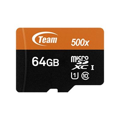 SANDISK Carte m&eacute;moire du t&eacute;l&eacute;phone CL10 UHS-1 Mobile du microSDXC &eacute;quipe 64GB